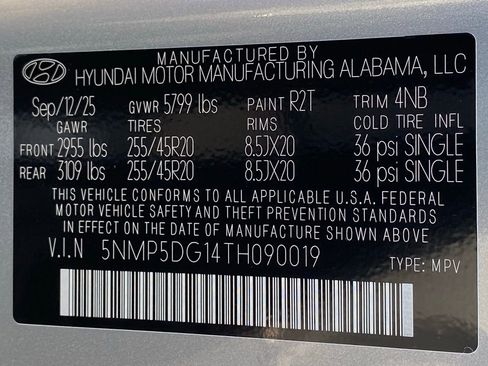 New 2026 Hyundai Santa Fe Calligraphy AWD/4WD image 42