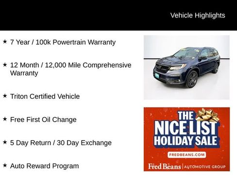 Used 2022 Honda Pilot Sport image 3
