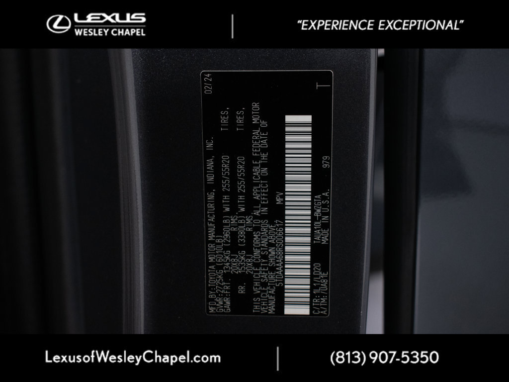 Certified 2024 Lexus TX 350 FWD w/ Technology Package image 30