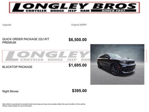Used 2024 Dodge Durango R/T image 2