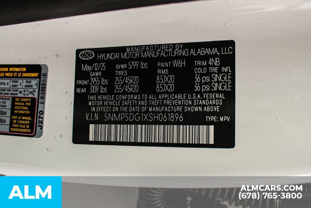 Used 2025 Hyundai Santa Fe Calligraphy AWD/4WD image 43