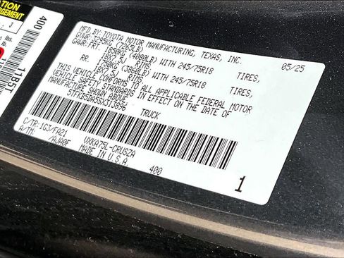 Used 2025 Toyota Tundra SR image 66