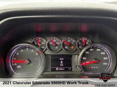 Used 2021 Chevrolet Silverado 3500 W/T w/ WT Fleet Convenience Package AWD/4WD image 19