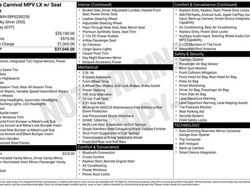 Used 2023 Kia Carnival LX FWD image 26