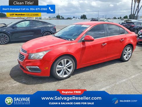 Used 2016 Chevrolet Cruze LTZ FWD image 1