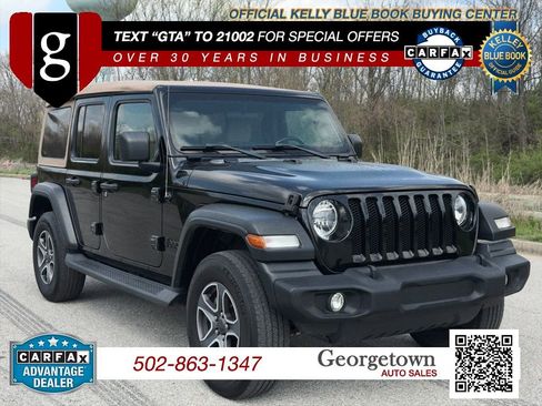 Used 2020 Jeep Wrangler Unlimited Sport AWD/4WD image 1