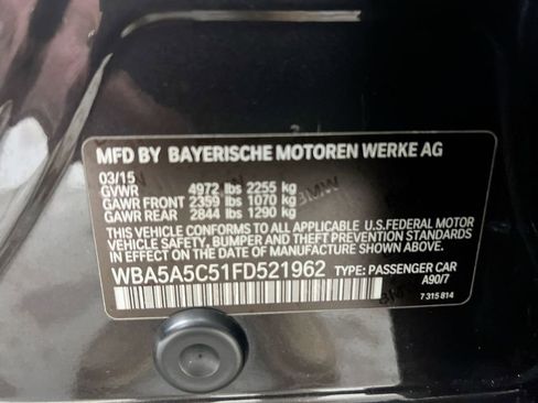 Used 2015 BMW 528i Sedan RWD image 29
