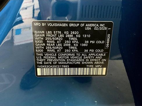 New 2025 Volkswagen Atlas Cross Sport SE image 36