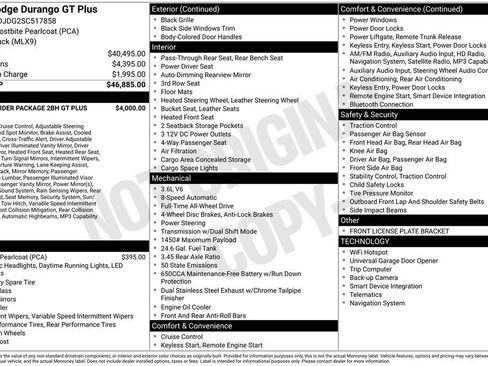 Used 2025 Dodge Durango GT AWD/4WD image 43