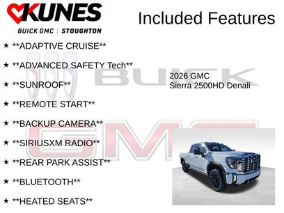 New 2026 GMC Sierra 2500 Denali w/ Denali Reserve Package