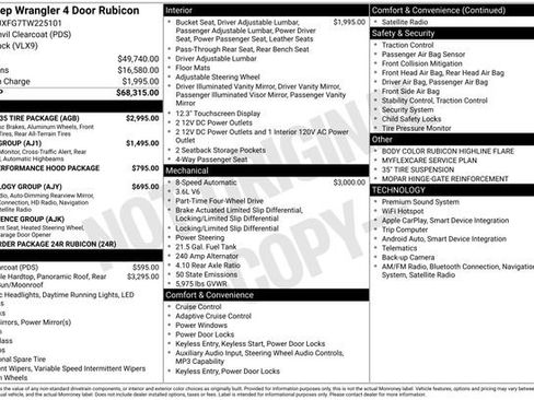 Used 2026 Jeep Wrangler Unlimited Rubicon w/ Xtreme 35 Tire Package AWD/4WD image 31