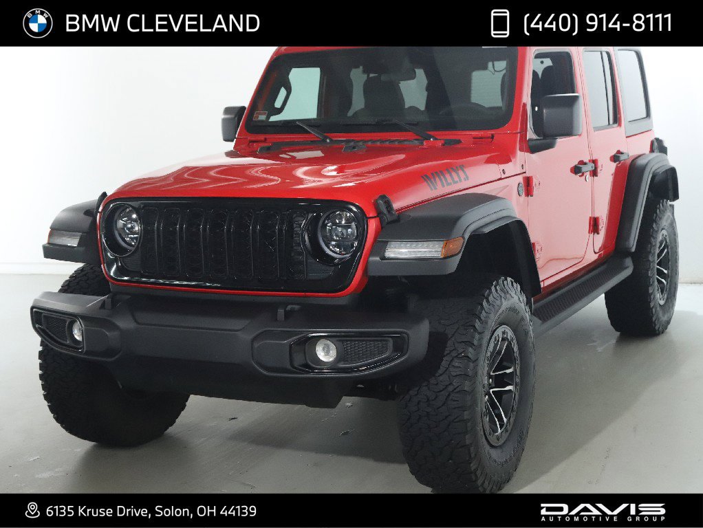 Used 2025 Jeep Wrangler Unlimited Sport AWD/4WD image 1