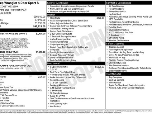 New 2026 Jeep Wrangler Unlimited Sport AWD/4WD image 6