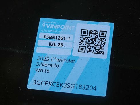 Used 2025 Chevrolet Silverado 1500 Custom Trail Boss w/ Dark Appearance Package image 29