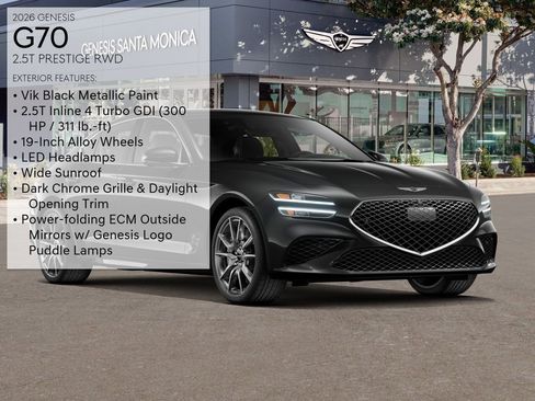 New 2026 Genesis G70 2.5T Prestige RWD image 10