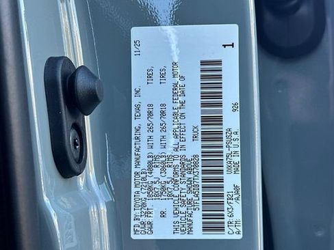 New 2026 Toyota Tundra SR5 AWD/4WD image 27