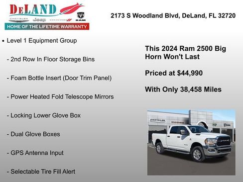 Used 2024 RAM 2500 Big Horn image 6