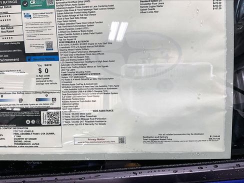 New 2026 Subaru Impreza 2.0i Sport image 18