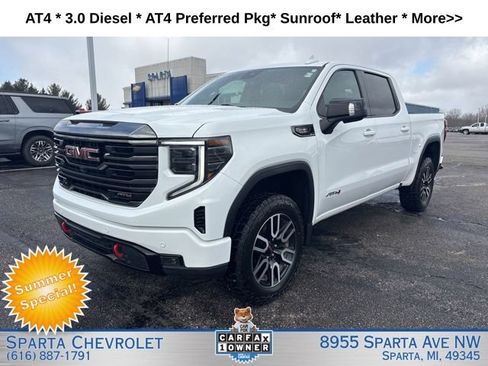 Used 2023 GMC Sierra 1500 AT4 w/ AT4 Preferred Package AWD/4WD image 7