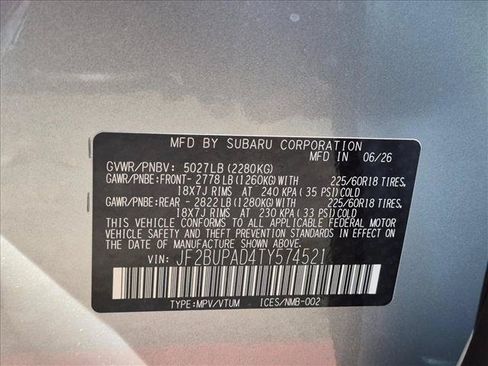 New 2026 Subaru Outback Premium AWD/4WD image 17