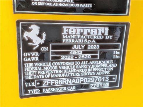 Used 2023 Ferrari Roma RWD image 22
