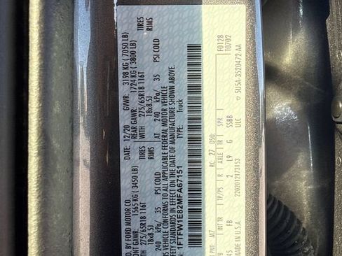 Used 2021 Ford F150 XLT w/ Equipment Group 302A High AWD/4WD image 29
