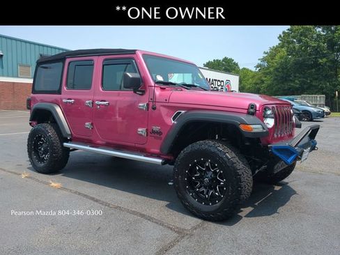 Used 2021 Jeep Wrangler Unlimited Sport AWD/4WD image 1