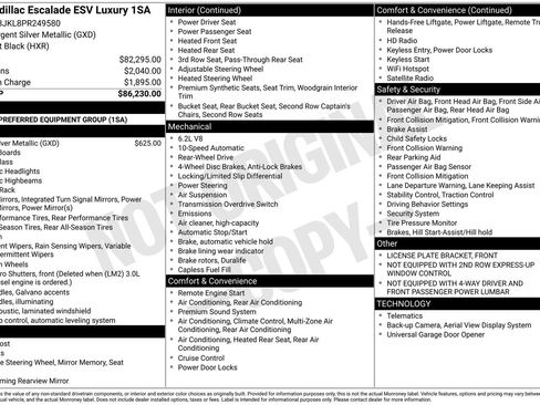 Used 2023 Cadillac Escalade ESV Luxury RWD image 34