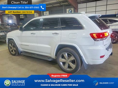 Used 2014 Jeep Grand Cherokee Overland w/ Advanced Technology Group AWD/4WD image 3