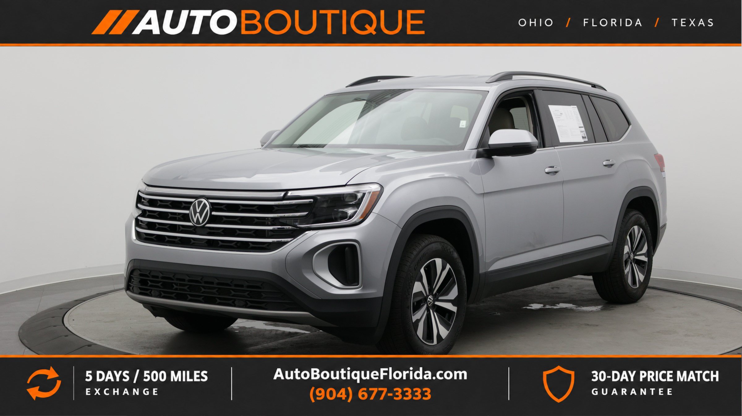 Used 2026 Volkswagen Atlas SE FWD image 1