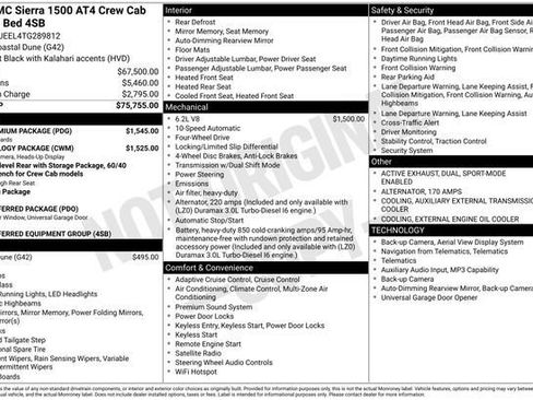 Used 2026 GMC Sierra 1500 AT4 w/ AT4 Premium Package AWD/4WD image 3