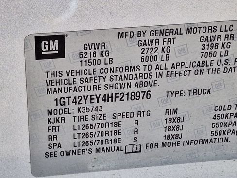 Used 2017 GMC Sierra 3500 Denali w/ Duramax Plus Package AWD/4WD image 28
