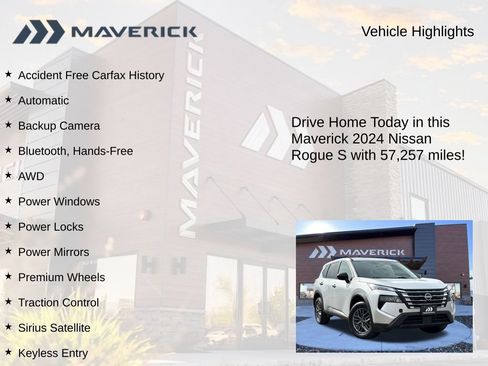 Used 2024 Nissan Rogue S AWD/4WD image 5