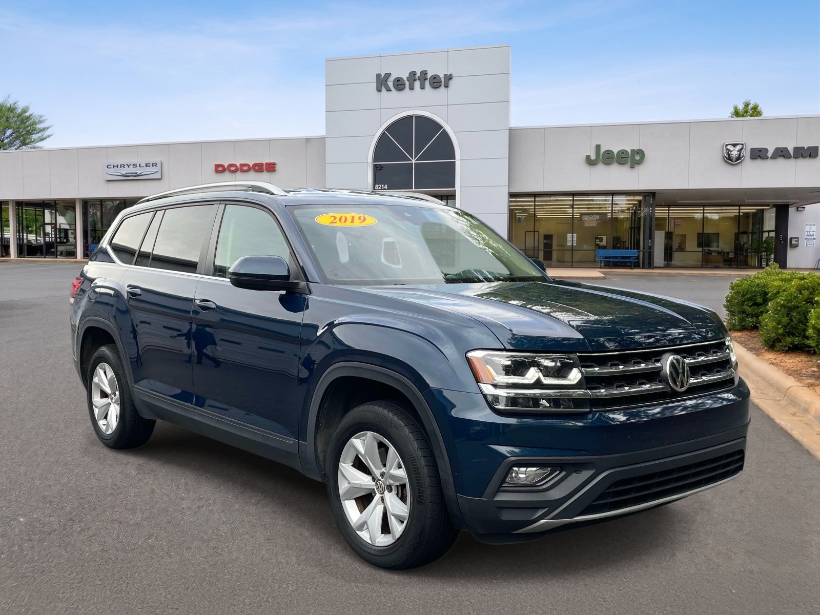 Used 2019 Volkswagen Atlas SE FWD image 3