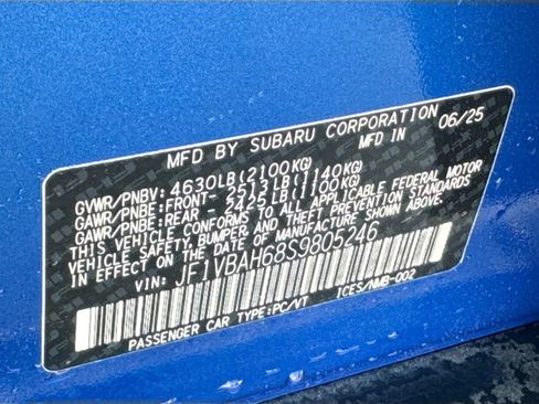 New 2025 Subaru WRX Premium image 39