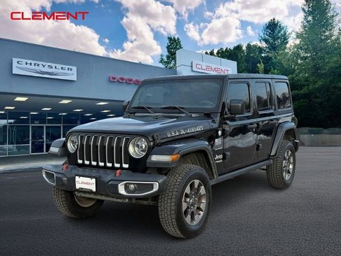 Used 2018 Jeep Wrangler Unlimited Sahara w/ LED Lighting Group image 1