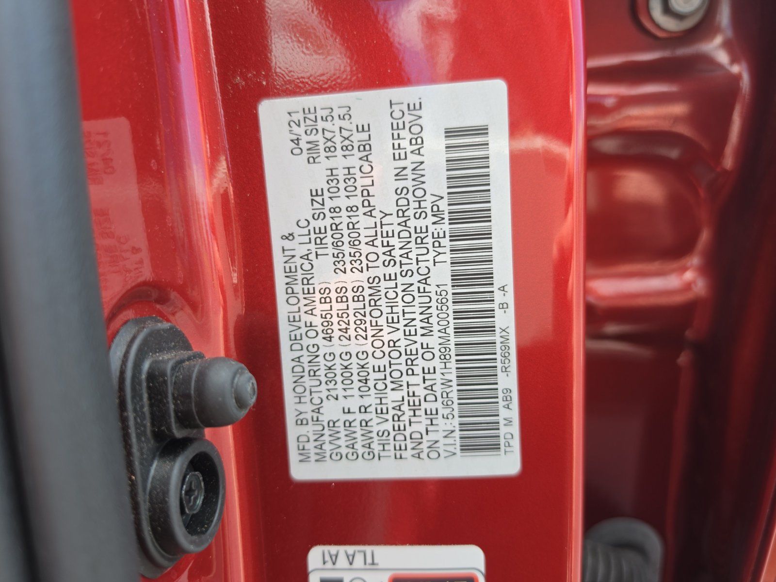 Used 2021 Honda CR-V EX-L image 31