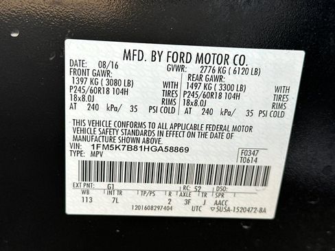 Used 2017 Ford Explorer FWD image 53