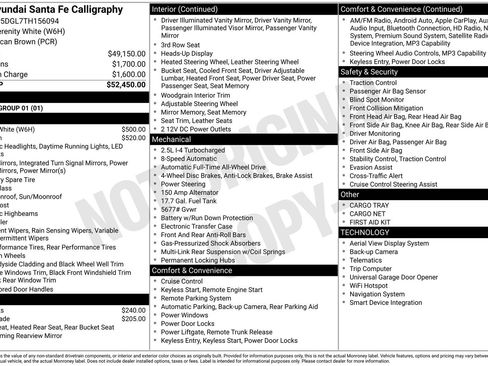 New 2026 Hyundai Santa Fe Calligraphy image 31