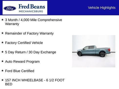Certified 2023 Ford F150 XLT w/ Equipment Group 302A High AWD/4WD image 5