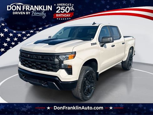 New 2026 Chevrolet Silverado 1500 Custom Trail Boss w/ Dark Appearance Package AWD/4WD image 1