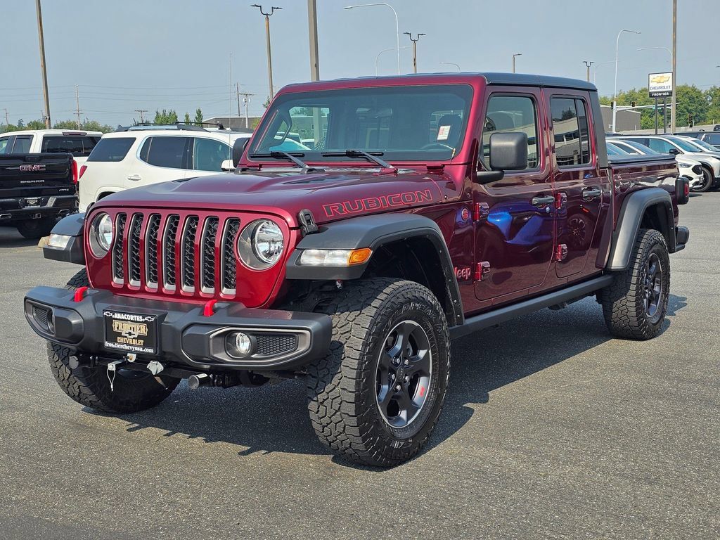 Used 2021 Jeep Gladiator Rubicon w/ Trailer Tow Package AWD/4WD image 7