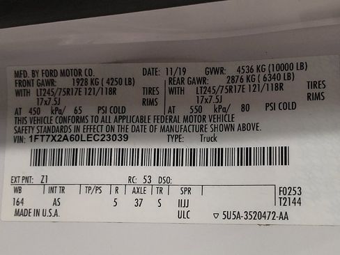 Used 2020 Ford F250 XL w/ Power Equipment Group RWD image 33