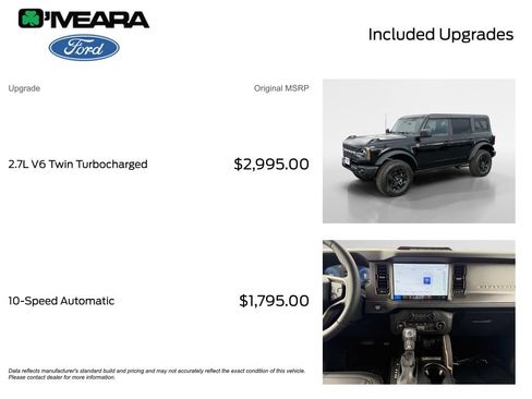 New 2026 Ford Bronco Badlands AWD/4WD image 36