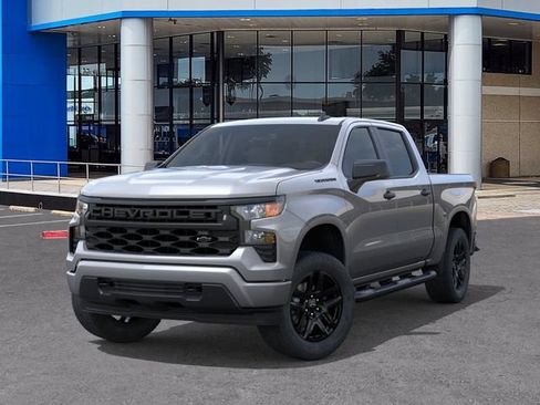 New 2026 Chevrolet Silverado 1500 Custom w/ Turbomax Blackout Package RWD image 6