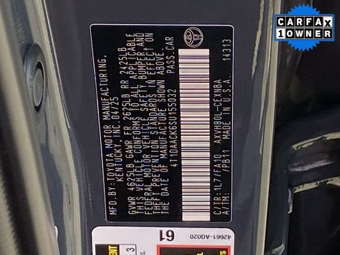 Certified 2025 Toyota Camry LE image 35