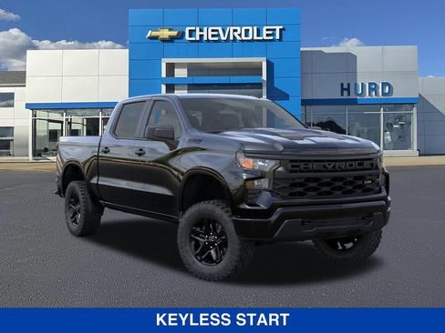 New 2026 Chevrolet Silverado 1500 Custom Trail Boss w/ Dark Appearance Package AWD/4WD image 8