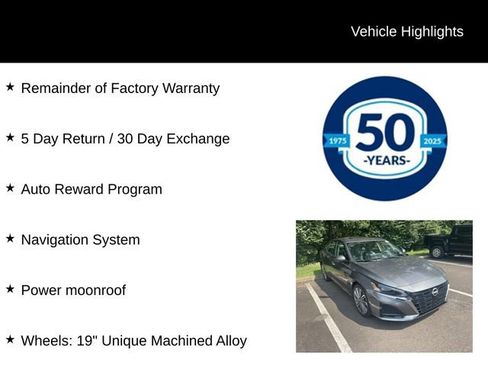 Used 2025 Nissan Altima 2.5 SL FWD image 5