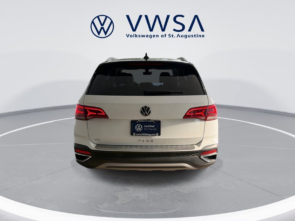 Certified 2023 Volkswagen Taos SE w/ Panoramic Sunroof Package FWD image 6