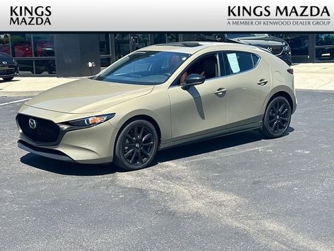 Certified 2025 MAZDA MAZDA3 Carbon AWD/4WD image 1